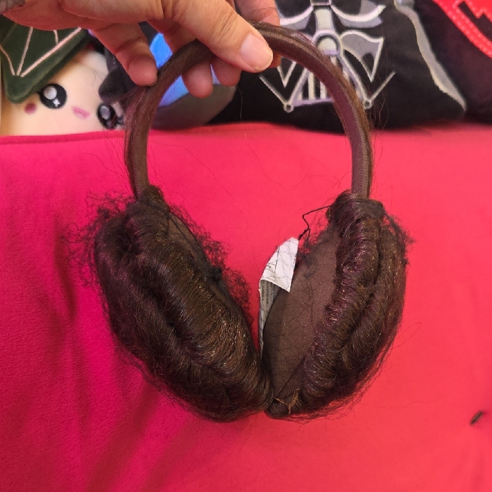 Princess Leia Hair Bun Head Band - Picture 2 of 3